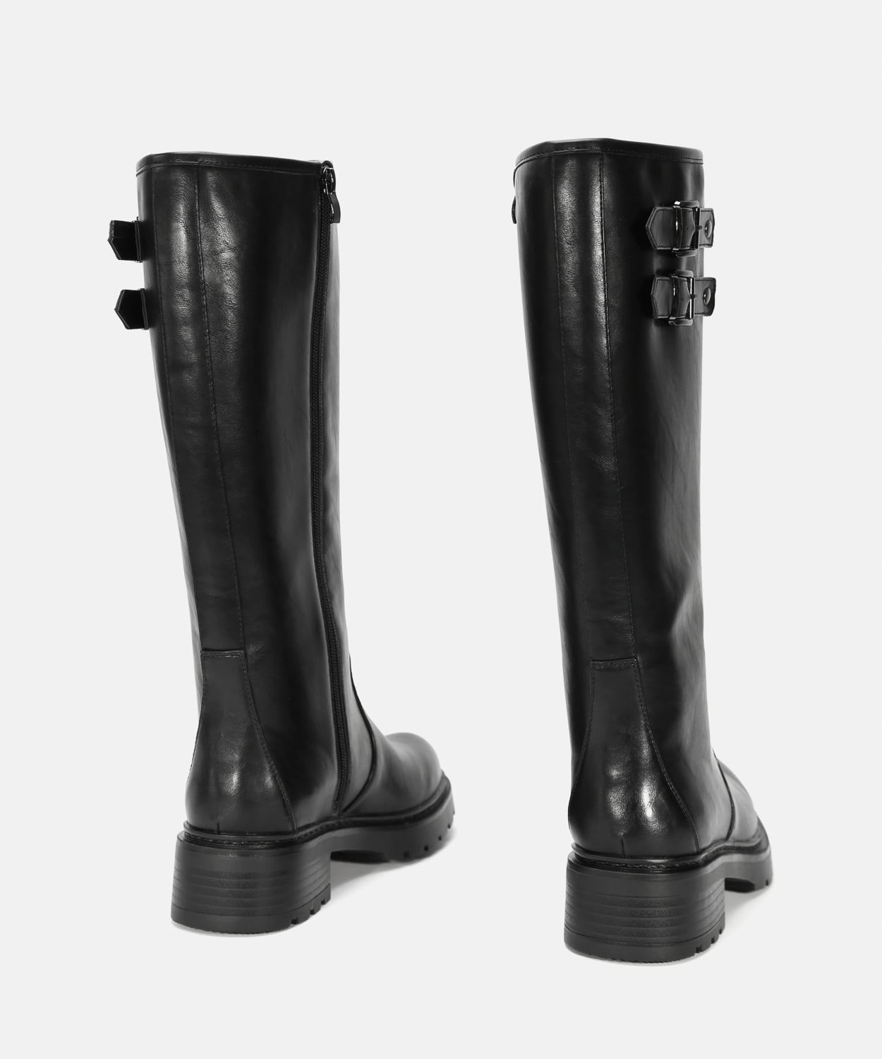 Bota tac&oacute;n doble hebilla image number null